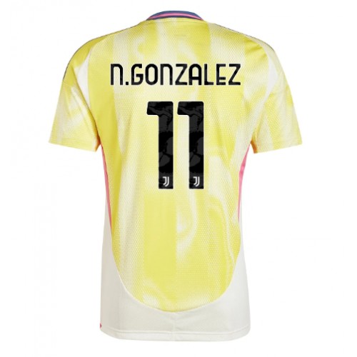 Pánský Fotbalový dres Juventus Nicolas Gonzalez #11 2024-25 Venkovní Krátký Rukáv